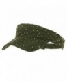 Glitter Visor - Olive - C91126W38P1