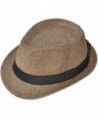 Classic Gangster Stain Resistant Crushable Gentlemans in Women's Fedoras