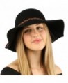 Winter Pretty Hatband Floppy Hat