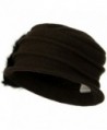 Wool Felt Hat Flower Ribbon in Women's Bucket Hats