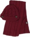 EHATES870VB Sakkas 2 piece Knitted Burgandy