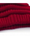 HonYea Knit Beanie Ponytail Women