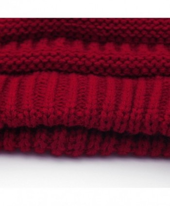 HonYea Knit Beanie Ponytail Women in Women's Skullies & Beanies