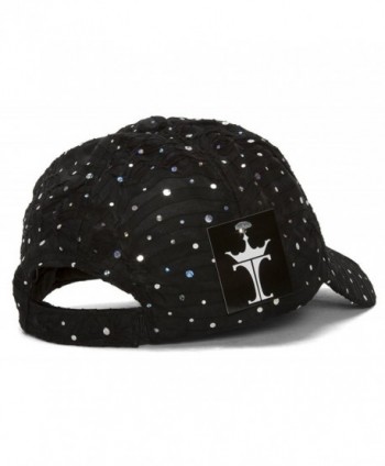 TOP HEADWEAR Womens Sequin Baseball in Women's Baseball Caps