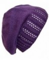 Frost Hats M-232W Lovely Crochet Srping Beret/Hat Cotton Acrylic Fall Hat Frost Hats - Purple - CU11D12E04N