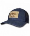 HOOey Men's Blue Tonic Patch Trucker Hat - 1696T-Bl - Blue - CD12MPSCDGZ