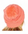 C C Serenita Ribbed Matching Pom Pom in Women's Skullies & Beanies